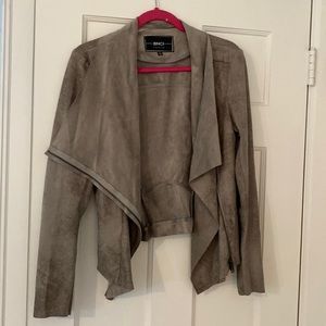 Gray suede blanc noir jacket